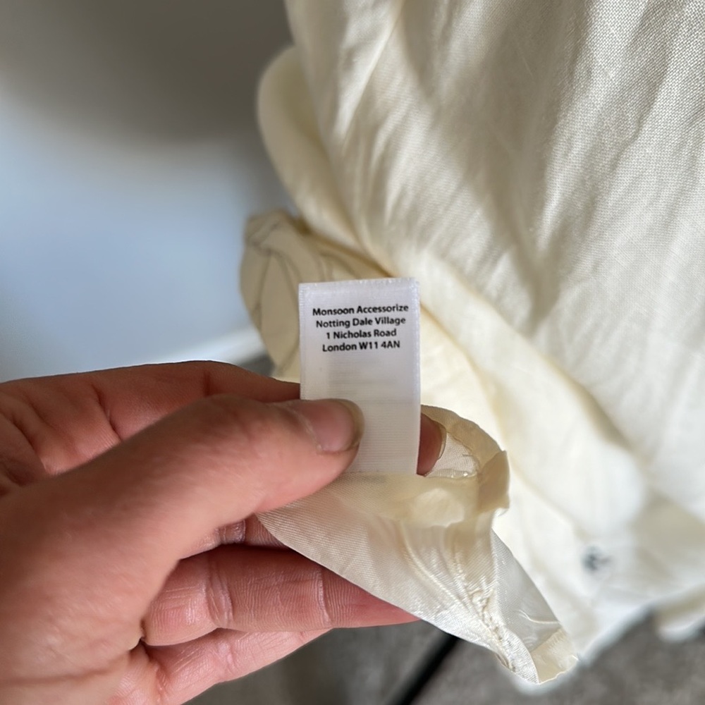 Monsoon linen mix dress - Picture 14 of 15